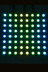 WS2812B Matrix Dijital Esnek Ekran 8x8 RGB Led Ayrı Ayrı Adresli Matrix Ekran 5V