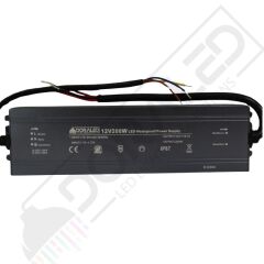 12 Volt 16,7 Amper IP67 Su Geçirmez Dış Cephe Led Adaptör 200 Watt