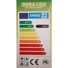 DoraLed Gün Işığı Dim Edilebilir E27 Duylu LED Ampul 12W