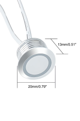 12-24V Dokunmatik (Touch) Dimmer Sensör Dedektörü Işık Kontrol Anahtarı Dolap Sensörü Mobilya Sensörü