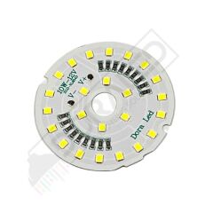 12Volt 10Watt Smd 5630 Ledli Led Modül Beyaz 10mm Delik Çaplı 12V 10W Avize Ledi 56mm(3 Adet)