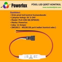 WS2811-WS2812 DC5-24V Volt SP002E ARGB Pixel Kontrol Cihazı (Butonlu)