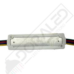 12 Volt Beyaz 3 Watt 3 lü Lensli 3030 Reklamcı Modül (10 Adet)