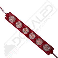 12 Volt 6 Watt 6 Mercekli Kırmızı Modül Led 10 Adet