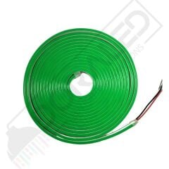 12 Volt 6x12mm Yeşil Esnek Neon Led 5 Metre (2.5 cm'de Kesilebilir.)