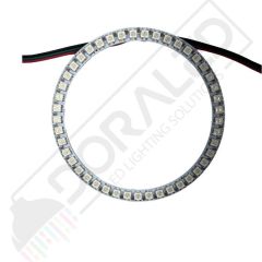 WS2812B Matrix Dijital Yuvarlak Pixel Led 35 Led Halka ARGB Magic Led Ayrı Ayrı Adresli Matrix Ekran 5V