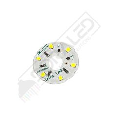 12Volt 3Watt Smd 5630 Ledli Led Modül Beyaz 10mm Delik Çaplı 12V 3W Avize Ledi 30mm(3 Adet)