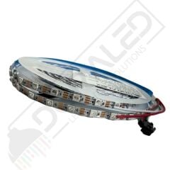 5V 5MM Adreslenebilir WS2812B ARGB Pixel Şerit Led 60 Led 5M Magic Led