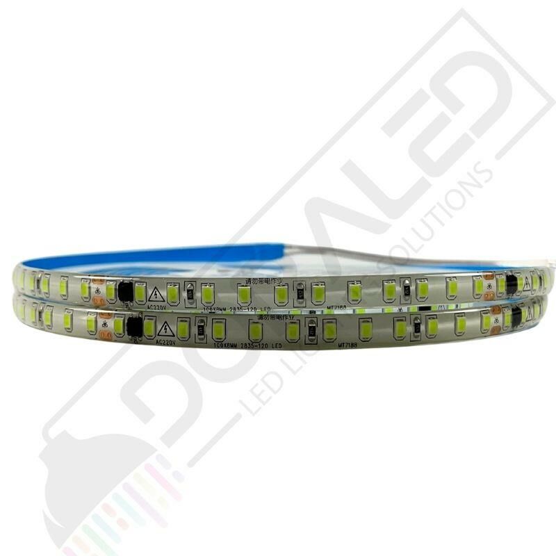 220 Volt Dim Edilebilir Şerit Led 10 Cm De Kesilebilir M/120 Led Yeşil 5M İP65