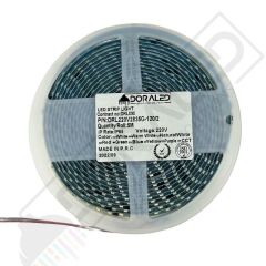 220 Volt Dim Edilebilir Şerit Led 10 Cm De Kesilebilir M/120 Led Yeşil 5M İP65