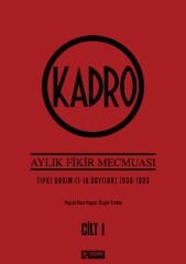 Kadro Aylık Fikir Mecmuası Tıpkı Basım 1932-1934 (2 Cilt Takım)