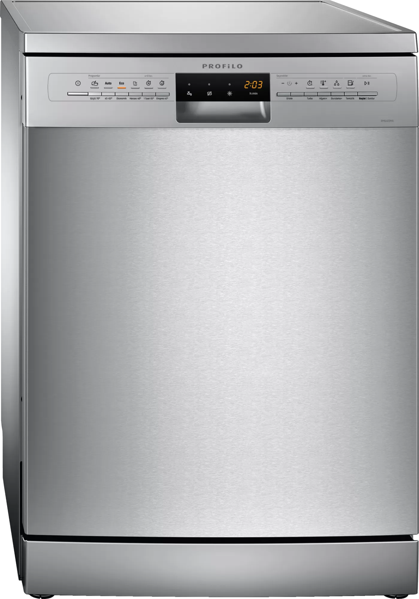 Profilo BM6483MA 6 Programlı Inox Bulaşık Makinesi