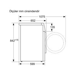 Profilo KM9610CTR 9 KG Isı Pompalı Çamaşır Kurutma Makinesi