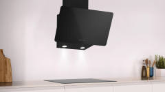 Profilo DVK6J360 Siyah Cam Duvar Tipi Davlumbaz
