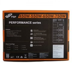 FSP FSP750-50AAA 750W 80 Plus Bronze 120mm Fan Power Supply