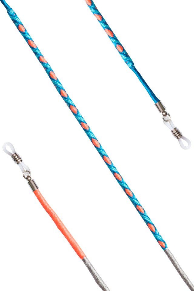 Hippi Wind Çok Renkli 70 Cm El Emeği Örgülü Özel Tasarım Yapılı Unisex Gözlük Ipi