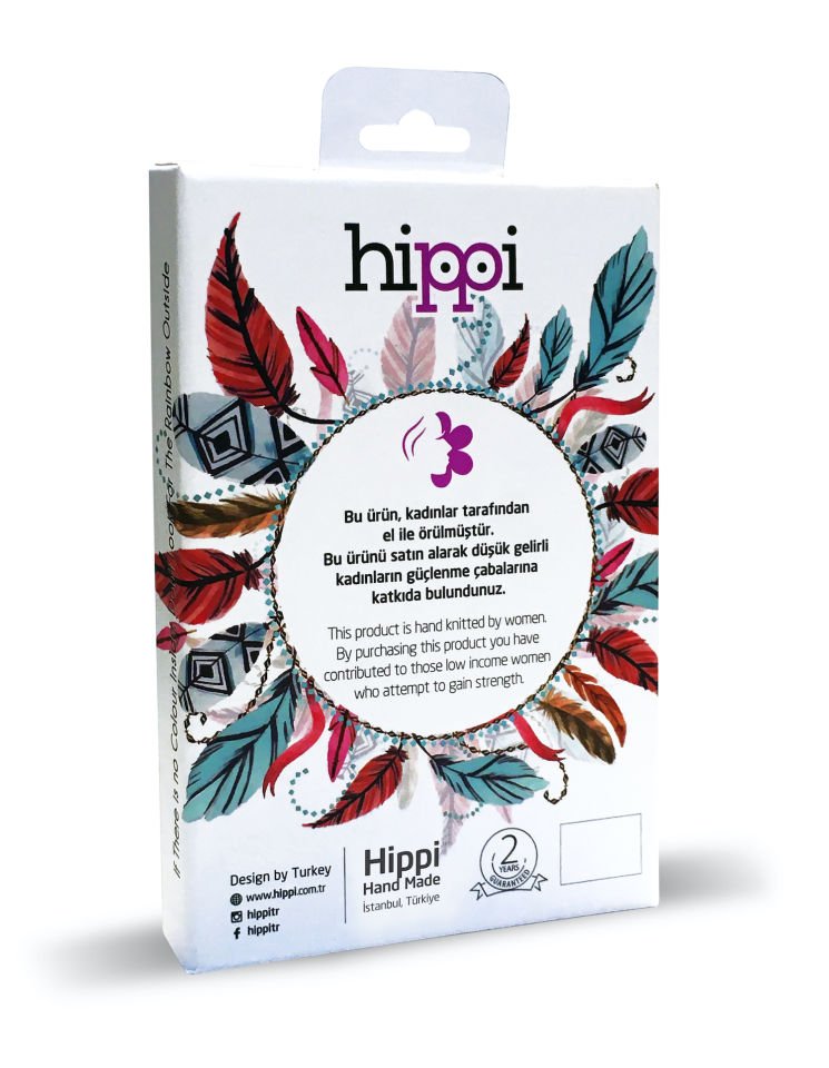 Hippi Pineapple Renkli Çocuk 50 Cm El Emeği Örgülü Özel Tasarım Gözlük Ipi
