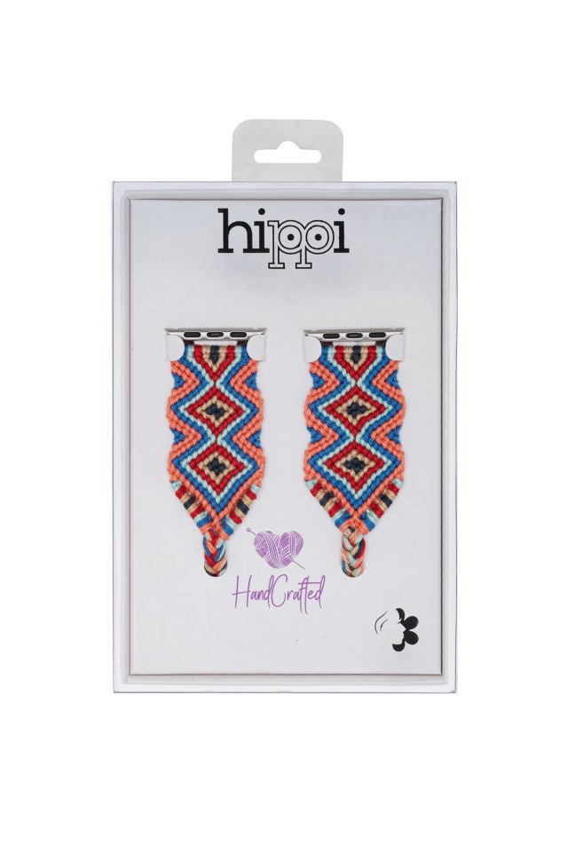 Hippi Anatolia Silver 38-40-41 mm Apple Watch Braided Band