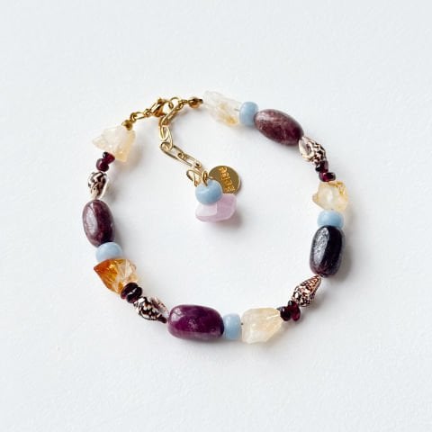 Ruby Shell Bracelet / Bileklik