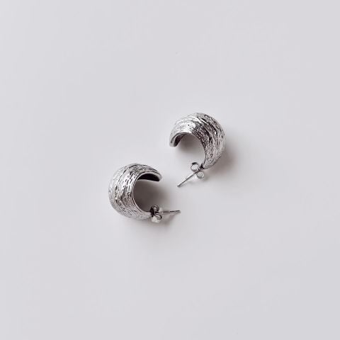 Doubt Steel Earring | Çelik Küpe