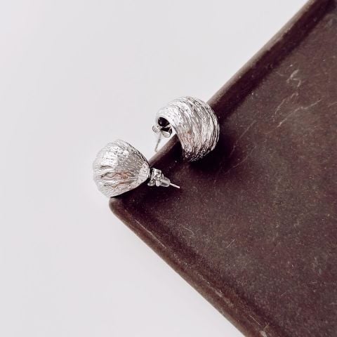 Doubt Steel Earring | Çelik Küpe