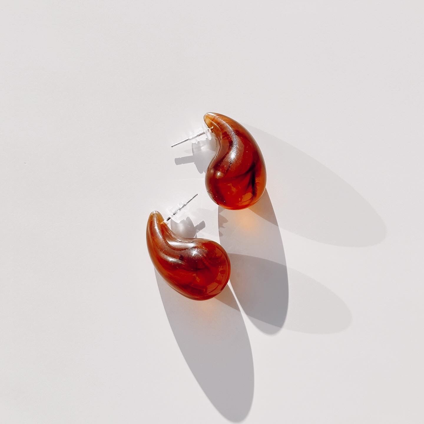 Caramel Chico Steel Earring | Çelik Küpe