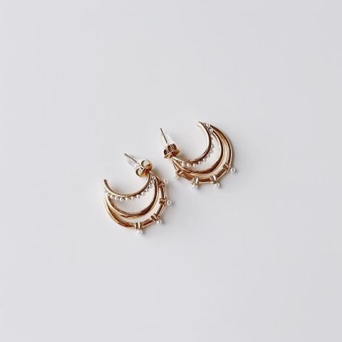 Moment Steel Earring | Çelik Küpe