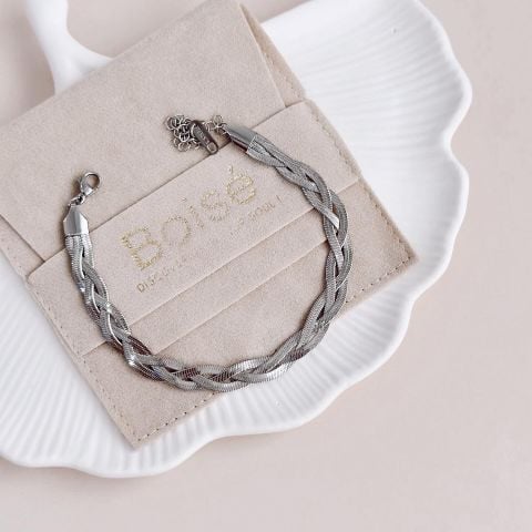 Tricot Grey Steel Bracelet