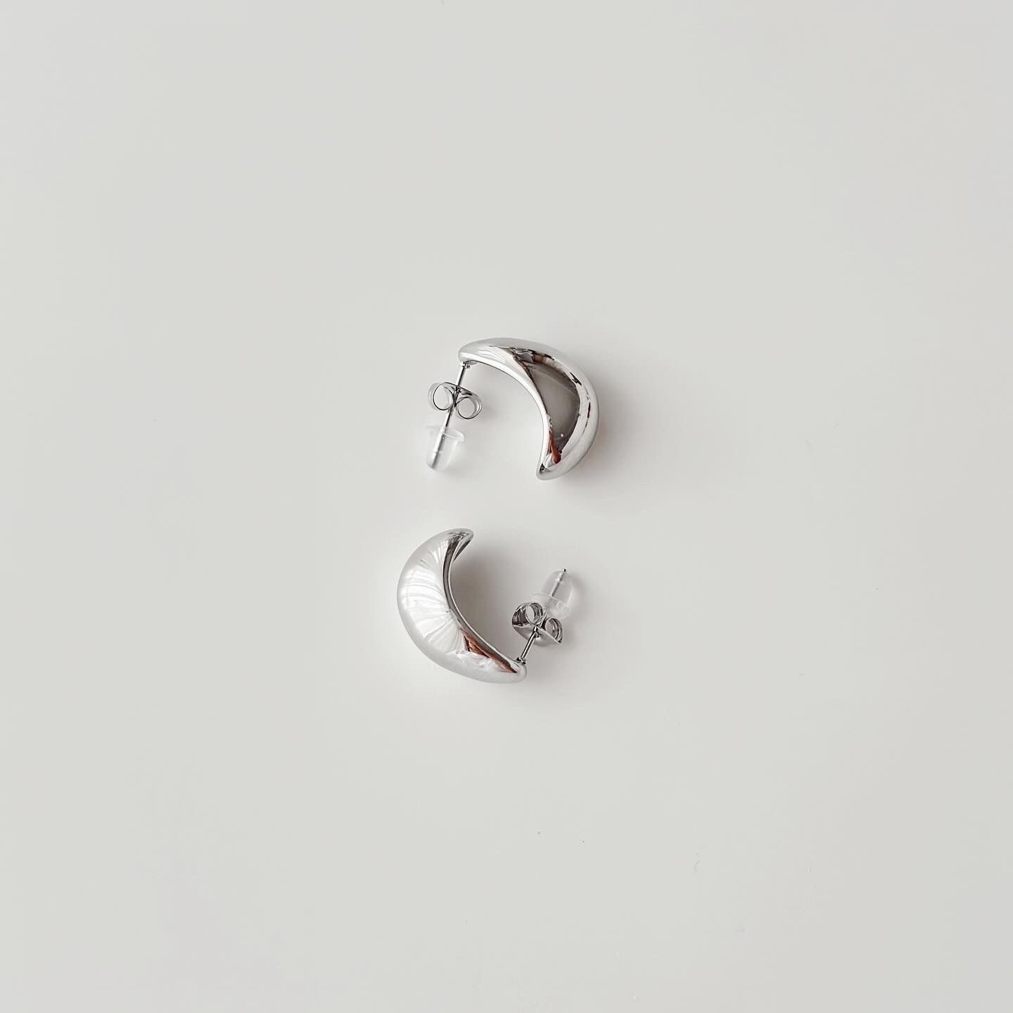 Auger Grey Xuping Steel Earring | Çelik Küpe