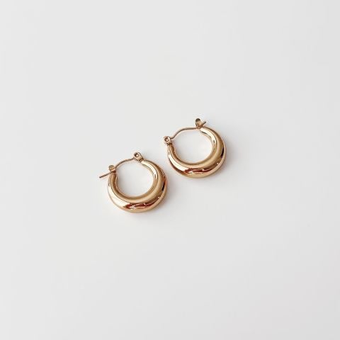 Mini Paris Steel Earring | Çelik Küpe