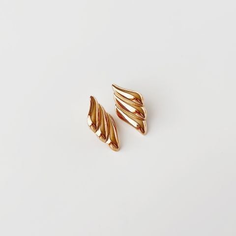 Wing Steel Earring | Çelik Küpe