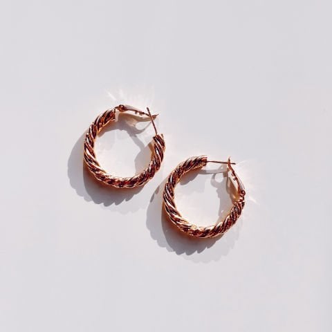 Dided Xuping Steel Earring | Çelik Küpe