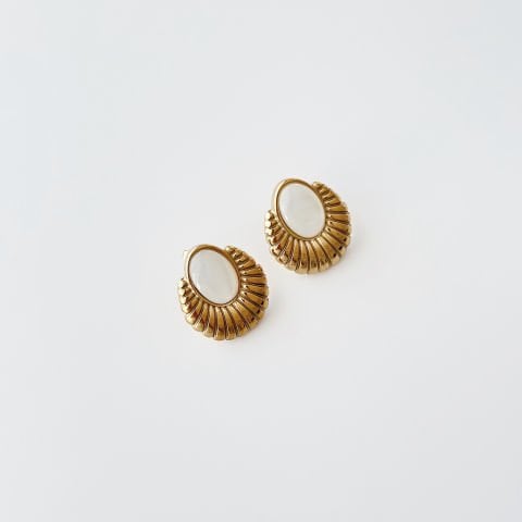 Dech Steel Earring | Çelik Küpe