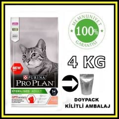 ProPlan sterilised somonlu kısırlaştırılmış kedi maması 4 kg açık mama