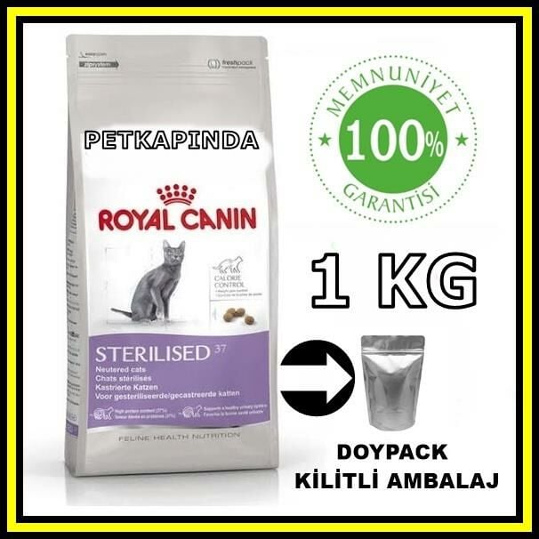 Royal Canin Sterilised 37 Kısırlaştırılmış Yetişkin Kedi Açık Mama 1 KG