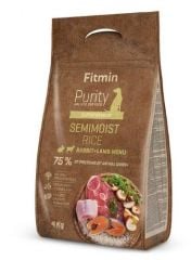 Fitmin dog Purity Rice Semimoist Rabbit&Lamb - 4 kg