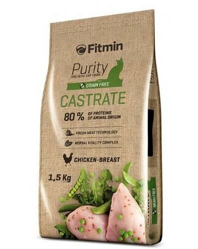 Fitmin Purity Castrate Taze Tavuk Etli Kısırlaştırılmış Kedi Maması 1,5 Kg