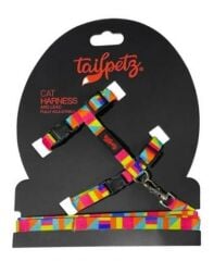 Tailpetz Cat Harness Kedi Göğüs Tasması Spirit Desenli