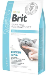 Brit Veterinary Diet Obesity Kilo Kontrolü İçin Tahılsız Kedi Maması 2kg