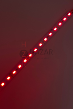 12 Volt 5630 Ledli Led Bar Alüminyum Çubuk 72 Ledli Kırmızı