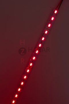 12 Volt 5630 Ledli Led Bar Alüminyum Çubuk 72 Ledli Kırmızı