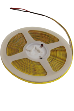 12 Volt 3MM 400 Ledli İnce Esnek Cob Şerit Led Beyaz IP20 5 Metre