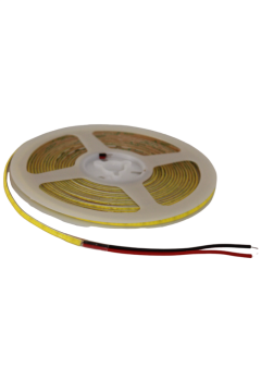 12 Volt 3MM 400 Ledli İnce Esnek Cob Şerit Led Beyaz IP20 5 Metre