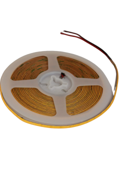 12 Volt 3MM 400 Ledli İnce Esnek Cob Şerit Led Gün Işığı IP20 5 Metre