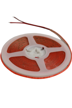 12 Volt 3MM 400 Ledli İnce Esnek Cob Şerit Led Pembe IP20 5 Metre