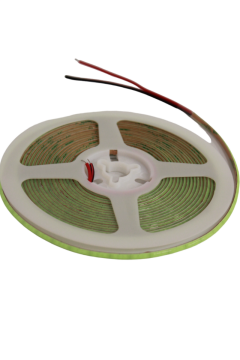 12 Volt 3MM 400 Ledli İnce Esnek Cob Şerit Led Turkuaz IP20 5 Metre