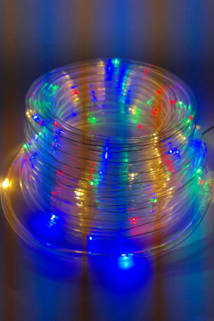 10 Metre RGB Halat Led Işık Animasyonlu Peri Led Dış Mekan IP65 Dekoratif Led Işık Yılbaşı Süsü