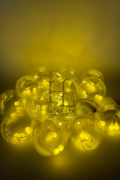 3M Top Perde Led Işık Gün Işığı 8 Fonksiyonlu Eklenebilir Küre Toplu Ampul Dekoratif Led Işık Yılbaşı Süsü
