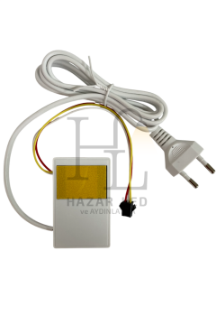 220V Girişli Renk Ayarlanabilir Dokunmatik (Touch) Ayna Arkası Sensör 12V 1A Banyo Aynası Sensörü Mobilya Sensörü