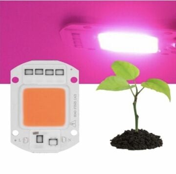 220V 50W Grow Led Full Spectrum Cob Led (Bitki Yetiştirme Ledi)